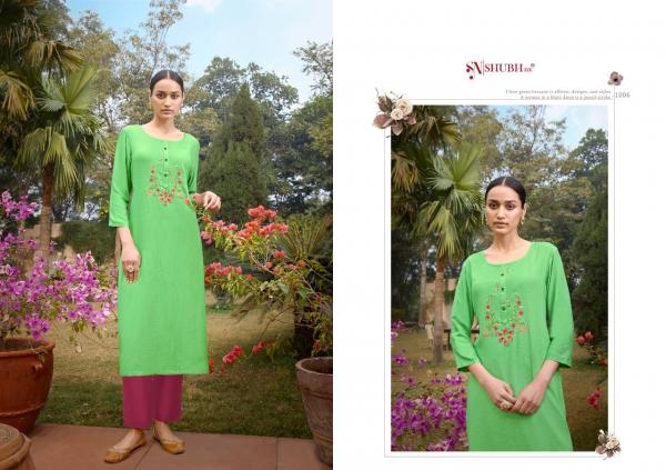 Shubh Nx Lado Rani 1 Stylist Rayon Embroidery Kurti 